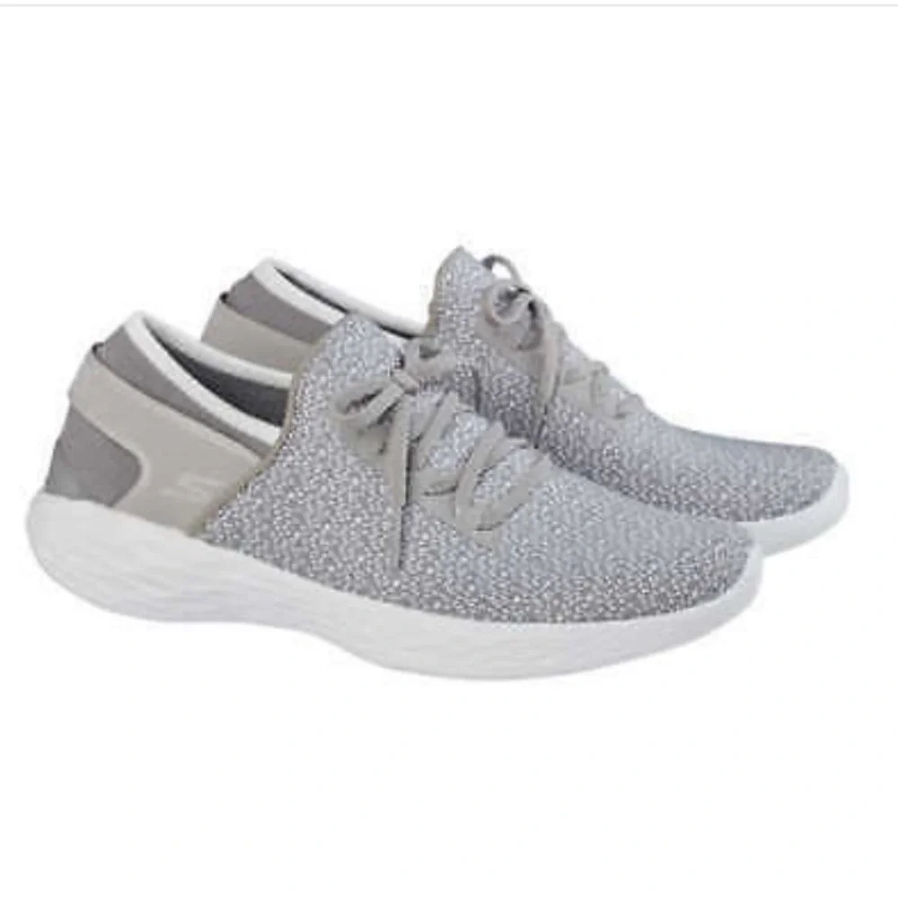 You by Skechers Grey Shoes - Picture 5 of 5